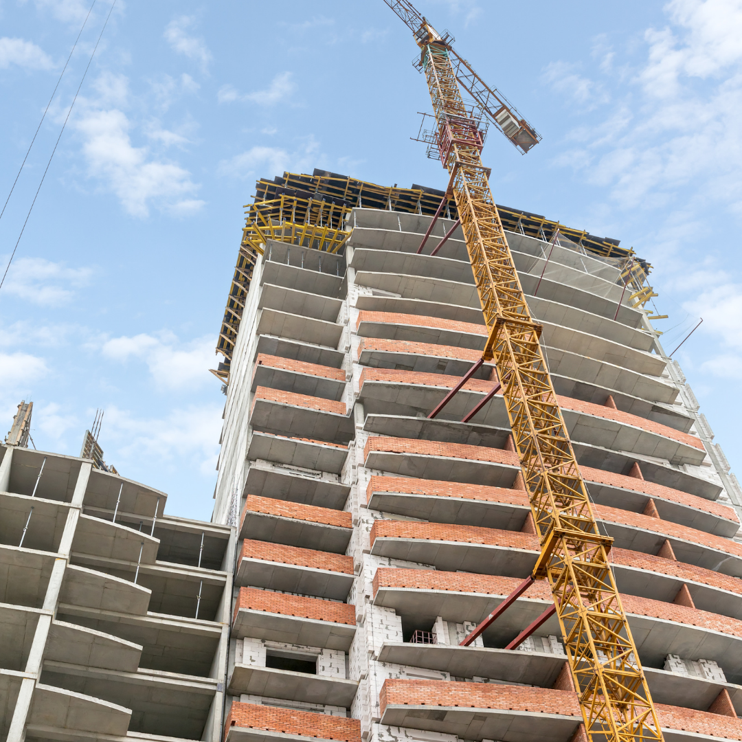 New apartments under construction